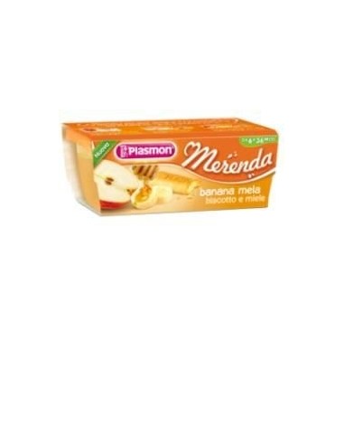 Omogeneizzato Banana Mela Biscotto Miele - morbido snack